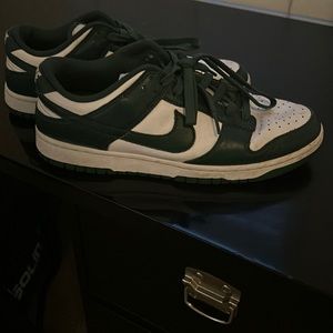 Nike dunks. Michigan state size 10. Used
